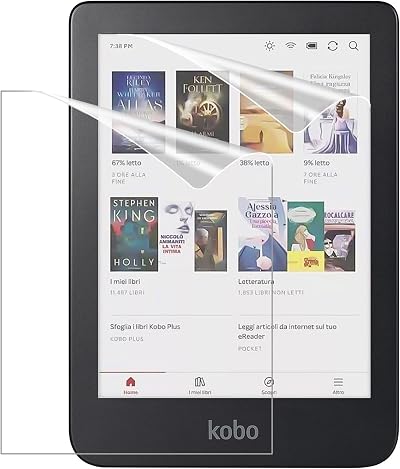 MoKo 2-Pack Screen Protector for Kobo Clara 6" 2024 Anti-Glare Matte PET Film