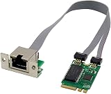 Tsadeer M.2 A+E RTL8111F Gigabit Ethernet Network Card RJ45 Single Port view 1