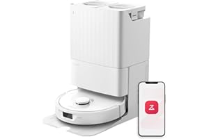 Roborock Q Revo Robot Vacuum and Mop, Auto-Drying, Mop Washing, Dual Spinning Mops, Mop Lifting, Self-Refilling, Self-Emptyin