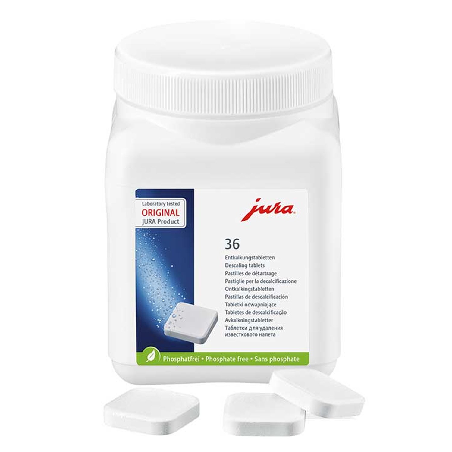Jura Decalcifying Tablets for Fully Automatic Machines, 36 36Pack