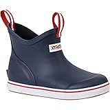 Xtratuf Kids Ankle Deck Boot, Navy, Little Kid Size 9