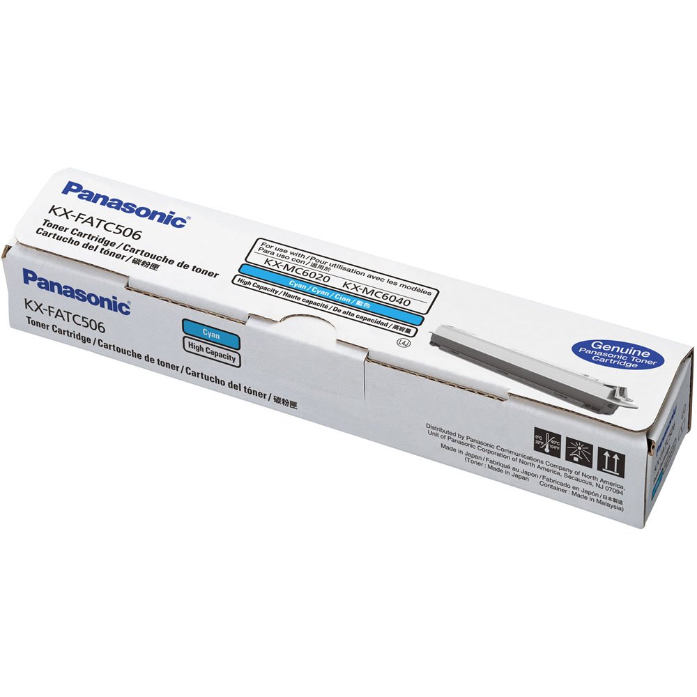 Panasonic KX-FATC506X High Yield Cyan Toner (Yield 4000)