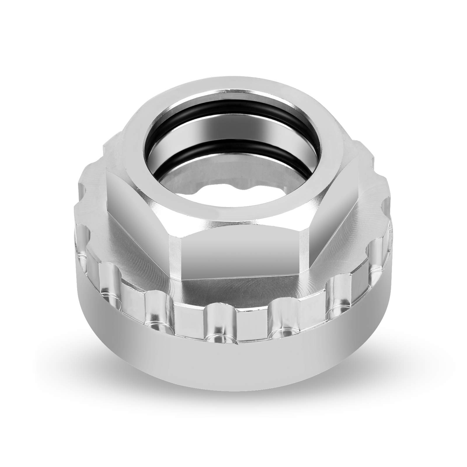 QKURT Chain Wheel Socket,12 Speed Chain Front Chainring Direct Mount Lockring Tool Compatible with M7100 M8100 M9100