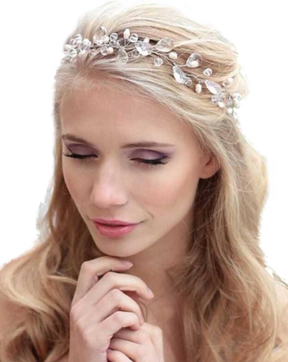Gracewedding Fashion Crystals Bridal Headband Wedding Headpiece Accessories