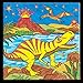 Faber-Castell Color by Number Foil Fun - T-Rex - Color and Display 1 Dinosaur Color by Number Board