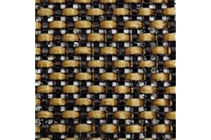 Mojotone Black and Tan Grill Cloth 33" Wide