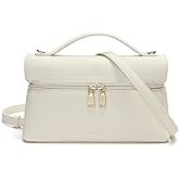 Keyli Women's Top Handle Bag Leather Small Handbags Trendy Designer Crossbody Shoulder Bag for Women Cute Quiet Purses