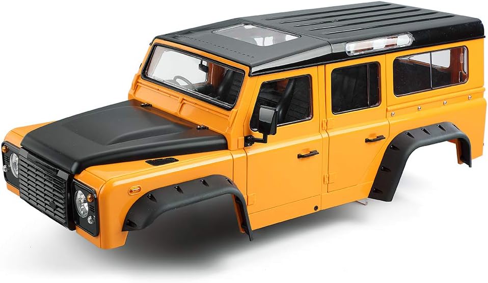 INJORA RC Carrosserie KIT 313mm Empattement Corps Coquille D110 Defender Car Body Shell pour 1/ INJORA RC Carrosserie KIT 313mm Empattement Corps Coquille D110 Defender Car Body Shell pour 1/