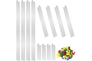 Swpeet 72Pcs 3 Sizes 3inch 6inch 12inch Stained Glass Supplies Layout Block System with Mixed Color Push Pins Tools Assortmen