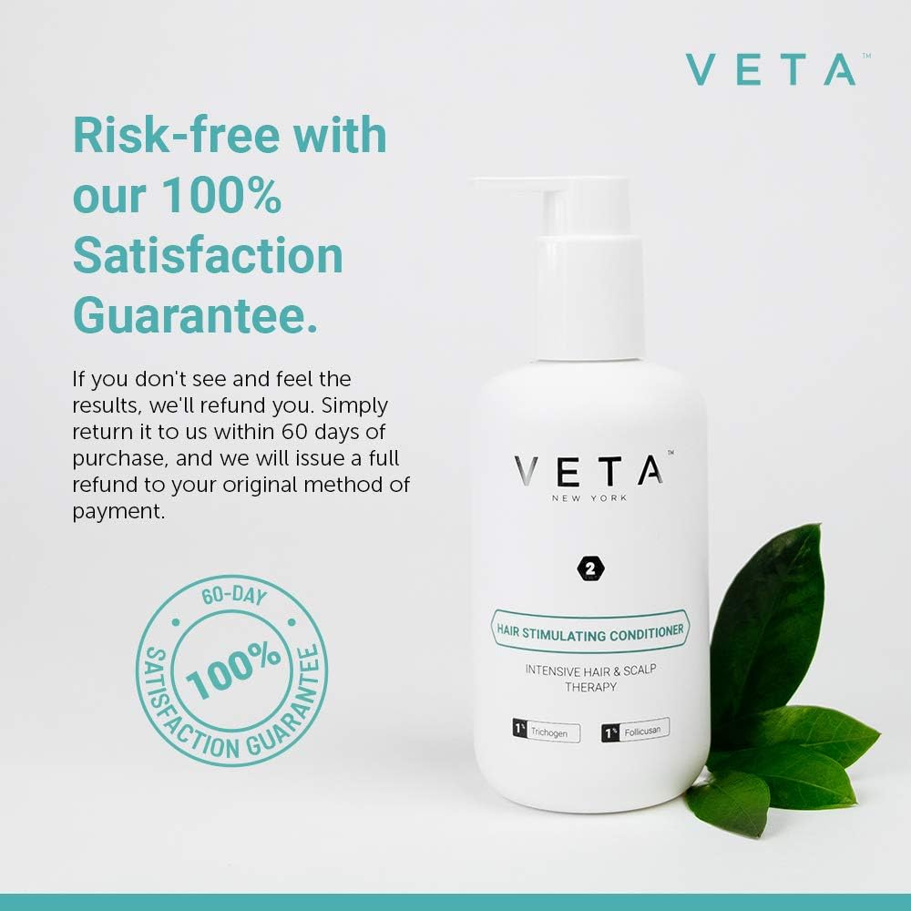 Veta, Hair Stimulating Conditioner For Hair Loss, Anti-Aging Hair Moisturizer, Repair and Strengthen Hair - Image 3