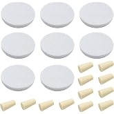 Reusable Cold Brew Coffee Filters &amp; Stoppers for Toddy Cold Brew System | Replacement Felt Filters &amp; Plug Compatible with Toddy Cold Brew Coffee Maker, Includes 8 Filters &amp; 12 Stoppers, Total 20 Pcs