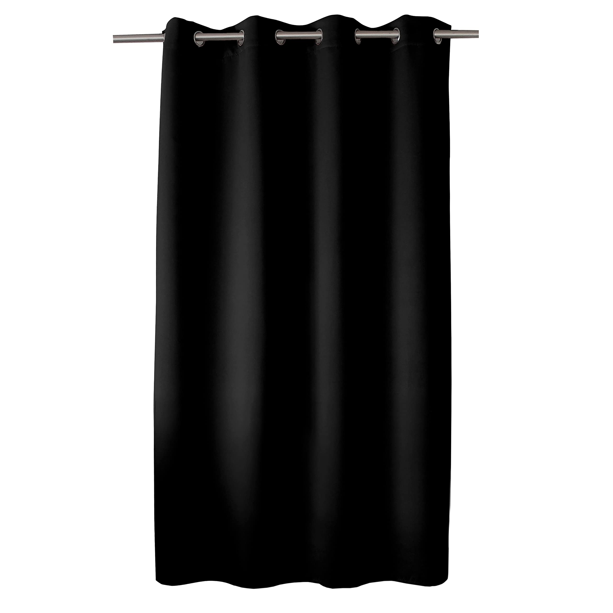 Enjoy Home 2010an140180 Blackout Curtain with 8 Eyelets Polyester 40 x 27 cm, black, 40x27 — image 1