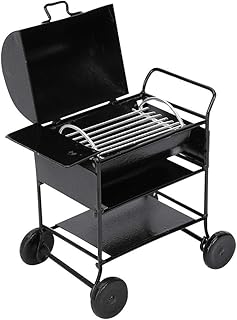 1:12 Minipuppenhaus BBQ Braten Zubehör Küche Simulation Ornament Dekor Spielzeug (BBQ Rack)