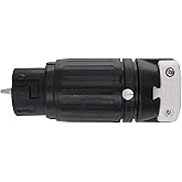 Hubbell CS6364C Locking Connector, 50 amp, 125/250V, 3 Pole and 4 Wire