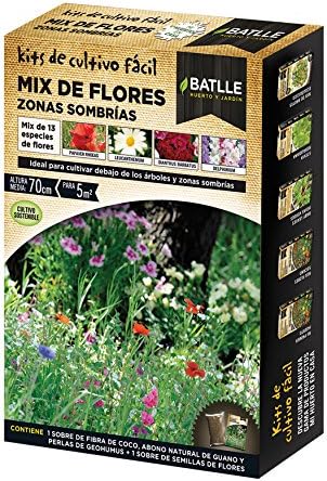Huerto Urbano - Mix de flores Zonas sombrias - Batlle: Amazon.es ...