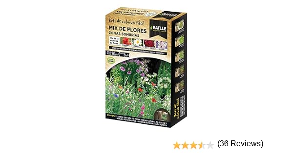 Huerto Urbano - Mix de flores Zonas sombrias - Batlle: Amazon.es ...
