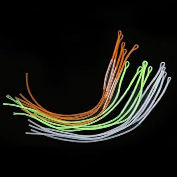 Amazon Co Jp Gufiky フライフィッシングラインリーダーループコネクター 10個パック フライライン用 30ポンド 50ポンド ナイロン編み フライループコネクター スポーツ アウトドア