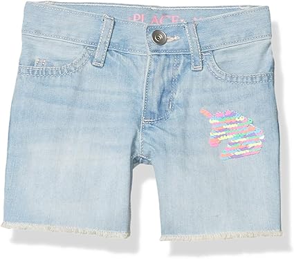 unicorn denim shorts
