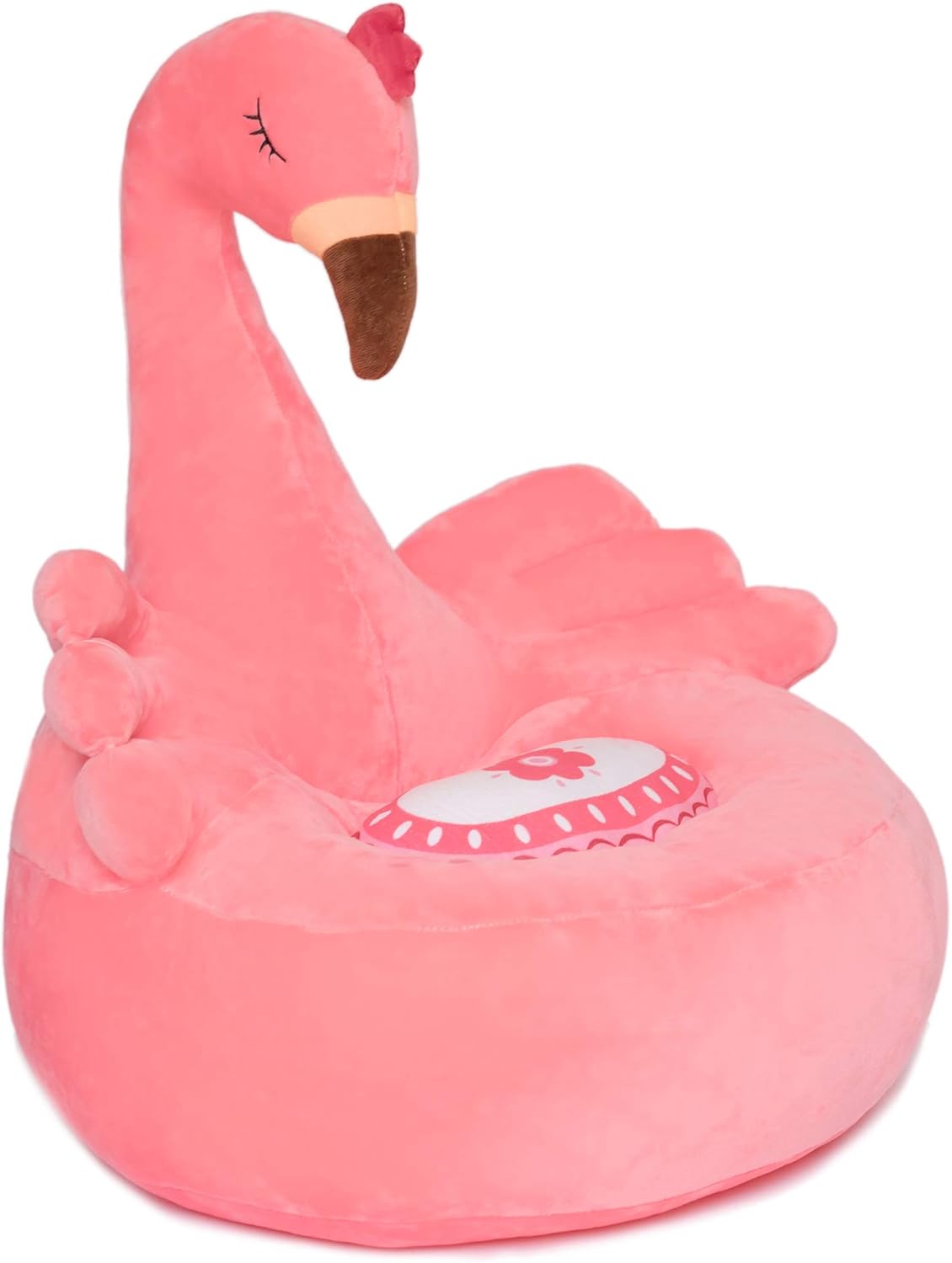 Napravi Rs Vercart Canape Fauteuil Enfant Personnalise Chaise Cartoon Rembourree Mignon Cadeau Danniversaire Bapteme Fille Garcon Bebe 60cm Cygne Blanc Chaises Et Fauteuils Chambre D Enfant