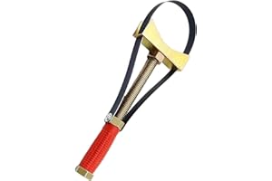 Fokmuaex 1pcs Adjustable Oil Filter Wrench 3.5-6 Inch, Heavy Duty 2-in-1 Oil Filter Removal Tool & Grip Plier, Universal Oil 
