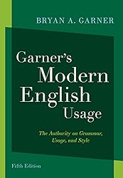 Garner's Modern English Usage