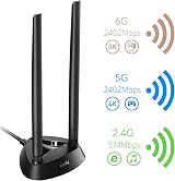 Cudy AX3000 WiFi 6 PCIe Adapter Bluetooth 5.0 Card 2402+574Mbps WPA3 Win 10 view 3