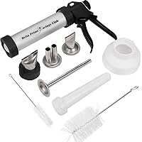 Premium Jerky Gun | Easy Clean & Durable | Beef Jerky Gun | Food Grade Stainless Steel Cannon | Complete Jerky Kit…