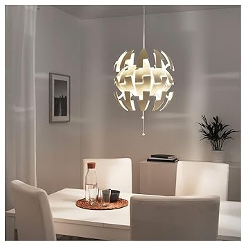 ikea 13 watt pendant lamp white