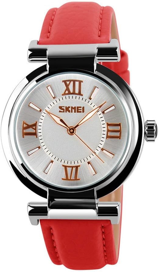 skmei red watch