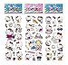 3 Sheets Puffy Dimensional Scrapbooking Party Stickers-FREE USA SHIPPING - HELLO KITTY