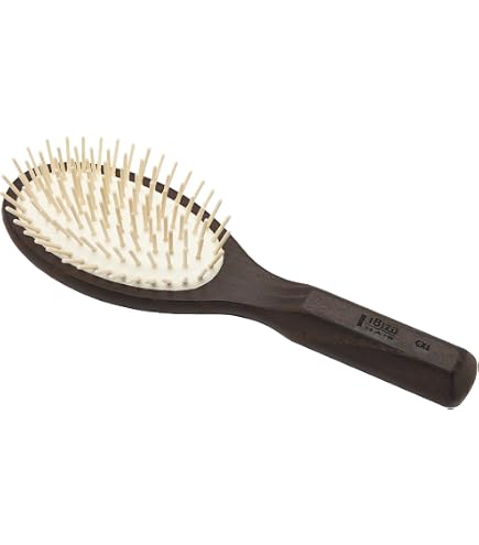 Amazon.com: Ibiza Hair - Extra Large Oval Boar Brush (GL7 - Gold