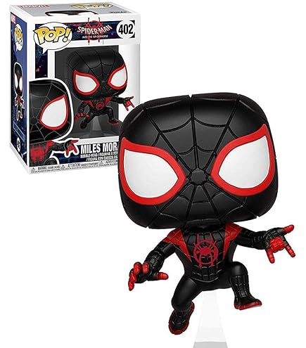 thumbnail image 2 of Spider-Man Across The Spider-Verse Blacklight POP! Miles Morales Exclusive Collectible Figure #1233 2 of 14