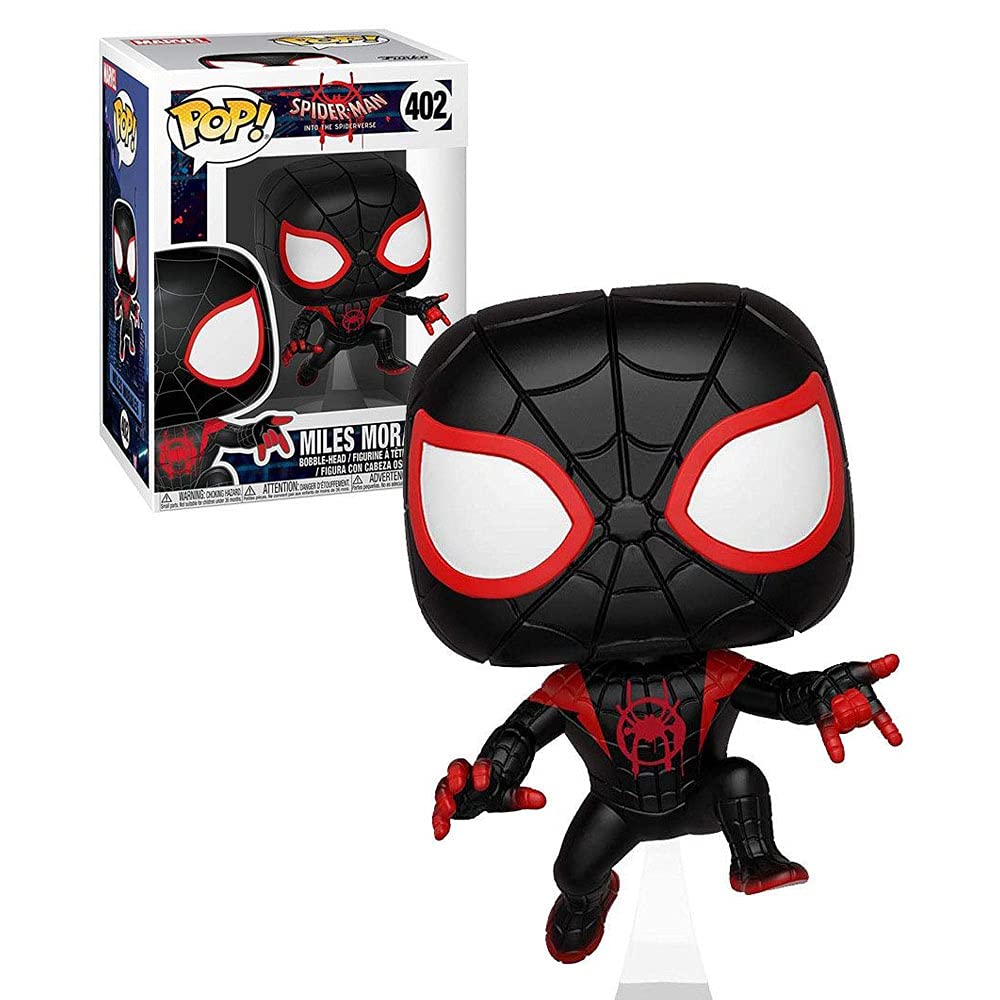 Funko , Multicolor,42323 POP Marvel: Animated Spider-Man - S-M Miles (Trans