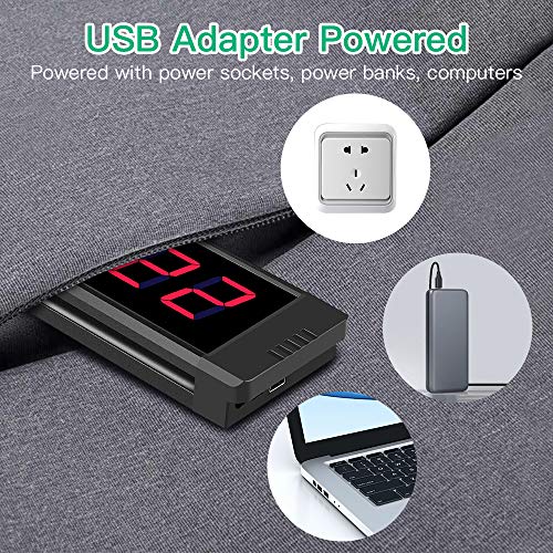 Riiai Programmeerbare LED Interval Timer Real Time Clock Stopwatch Sport met afstandsbediening voor Crossfit, Tabata… - Image 8