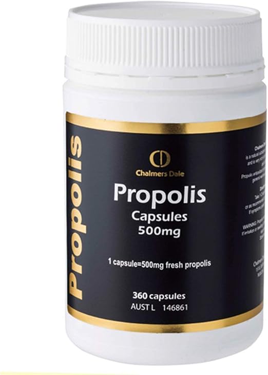 Amazon プロポリスカプセルファミリーパック 360粒 1粒あたり500mg含有 Chalmers Dale プロポリス