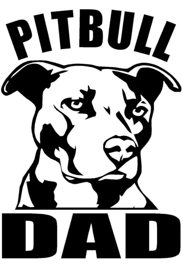 pitbull dad decal