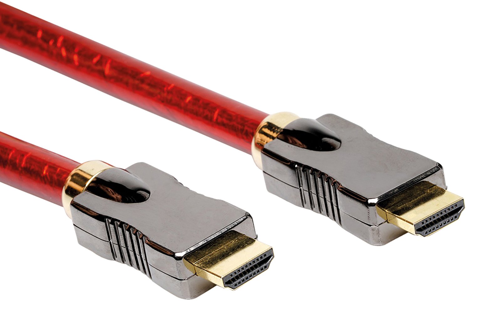 ROLINE 8K HDMI Ultra HD Cable with Ethernet, ST/ST, Red, 3 m