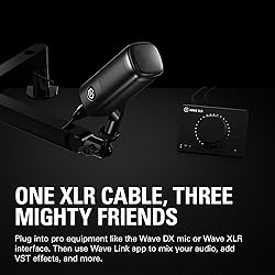 Elgato XLR Cable – Shielded Microphone Cable for