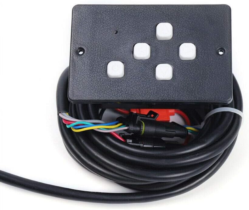 Boat Spotlights Searchlight 100W Marine Boat Remote Control Spotlight Outdoor Searchlight Wireless LED Halogen Searchlight Rotating Light (USA Stock) (Black) : Sports & Outdoors