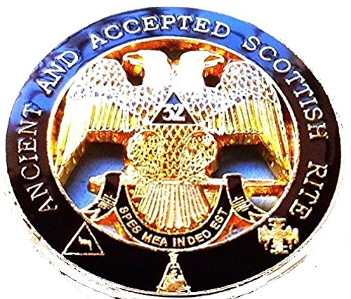 Delux 32nd Degree large Lapel Pin