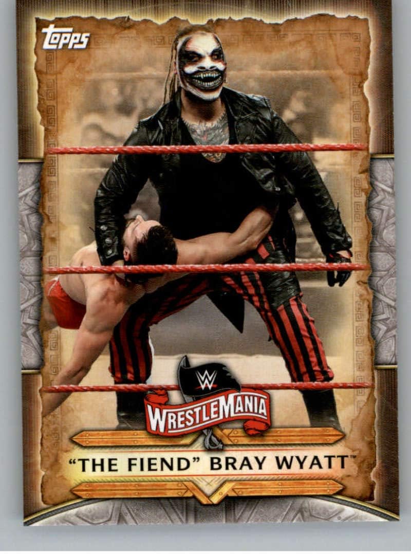 2020 Topps WWE Road to WrestleMania Roster #WM-14 The Fiend Bray Wyatt Wrestling Trading Card