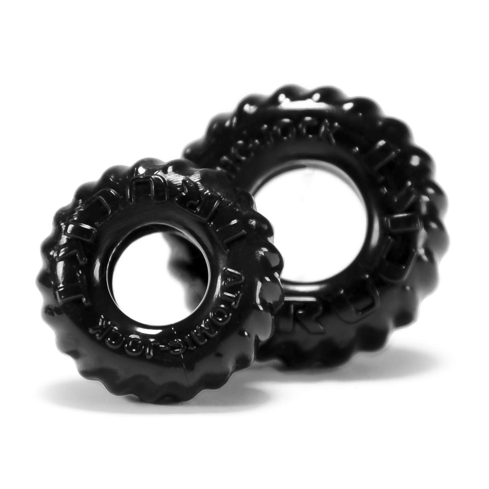 OXBALLS Cock Ring Set, Black