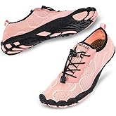hiitave Womens Water Shoes Quick Dry Barefoot for Swim Diving Surf Aqua Sports Pool Beach Walking Yoga