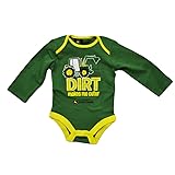 John Deere Baby Stuff John Deere Dirt Makes Me Cuter Infant Onesie