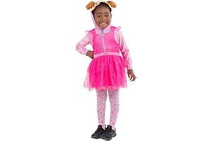 Nickelodeon Paw Patrol Skye Everest Girls Cosplay Tulle Costume Dress and Tights Infant to Little Kid