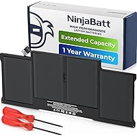 NinjaBatt A1466 Battery for Apple MacBook Air 13″ (Mid 2012, Mid 2013, Early 2014, Early 2015,2017) A1369(Late 2010, Mid 2011