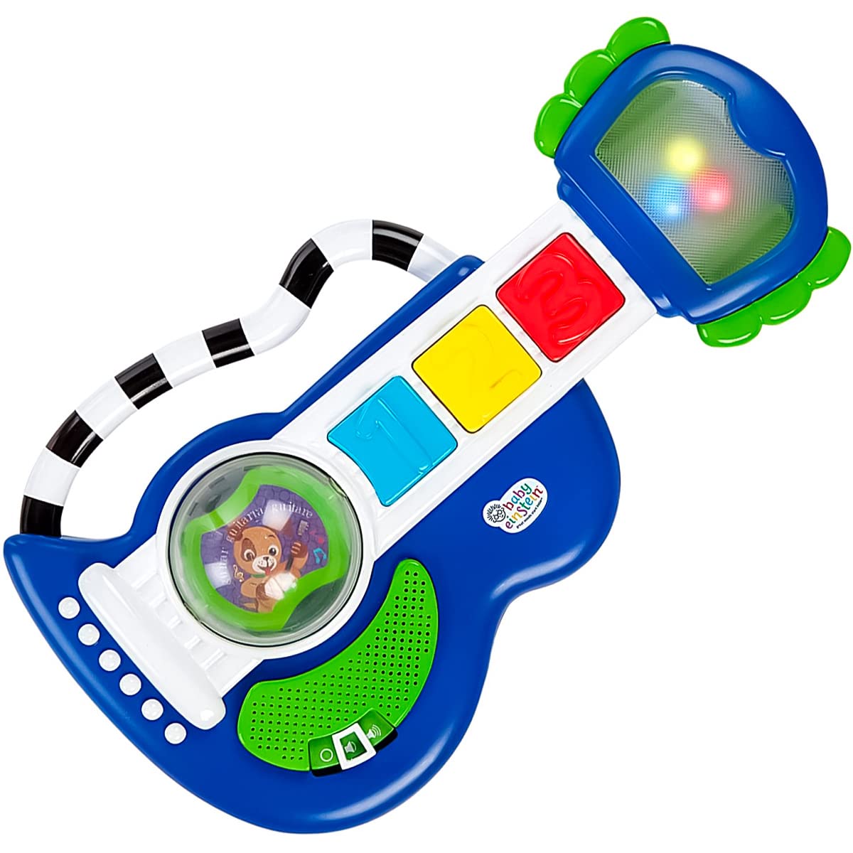 Baby Einstein, Rock, Light & Roll Guitar Musical Toy, Ages 3 months +