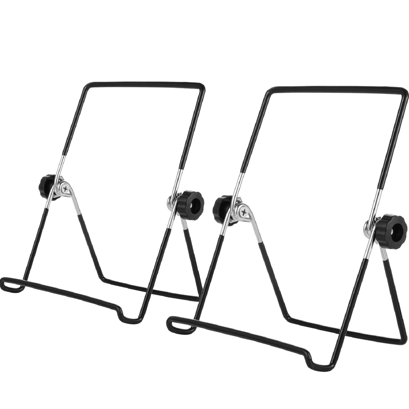 3 Packs Adjustable Folding Display Stand for Pictures, Plates, Cookbooks