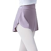 Daydance Girls Women Pull On Ballet Skirt Elastic Mini Skirt for Dancing
