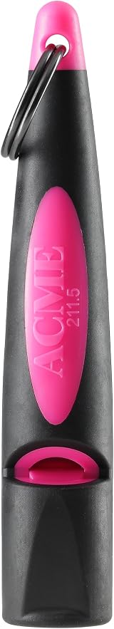 ACME Dog Whistle No. 211.5 Matte Black with Free Whistle Band Alpha Ideal view 3